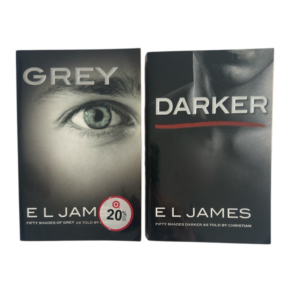 Book Set - Grey and Darker by E L James Paperback Books Erotic Romance